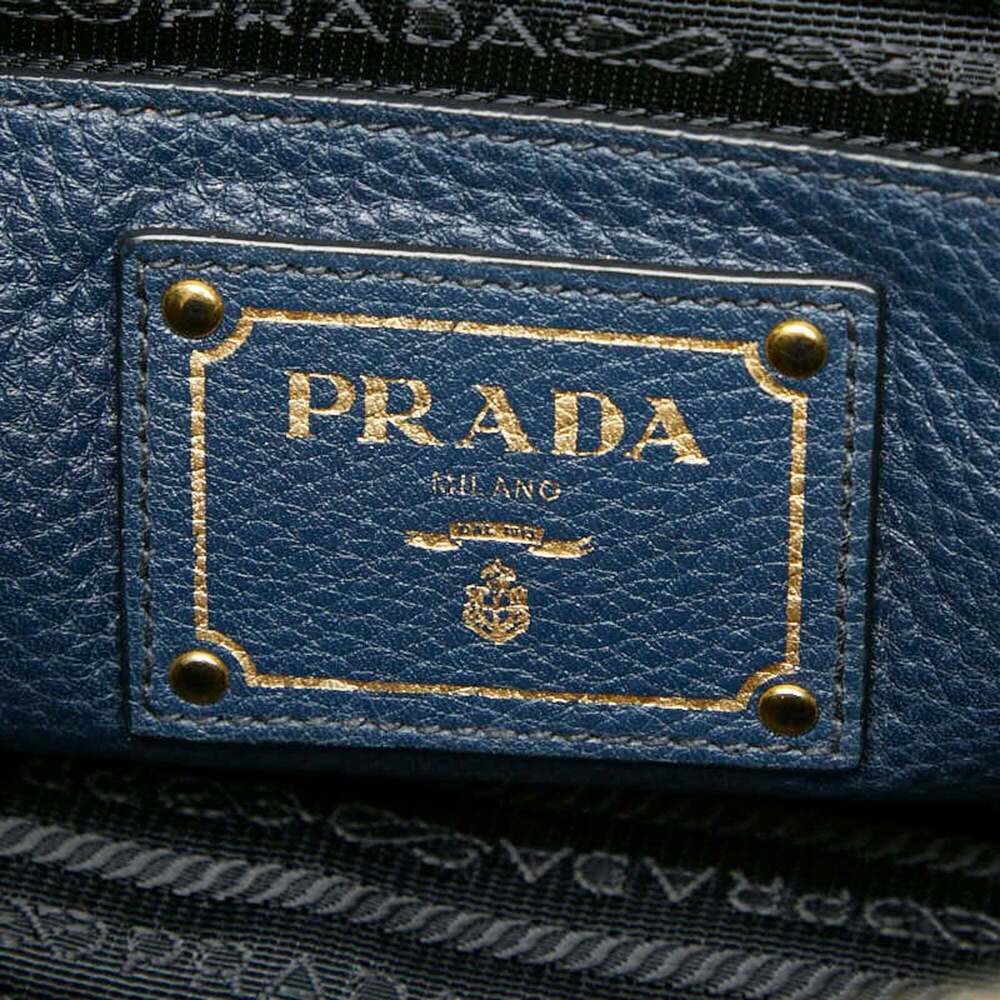 PRADA Black Leather Shoulder Bag - Picture 12 of 12